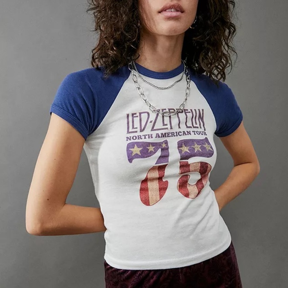 Urban Outfitters Led Zeppelin baby tee